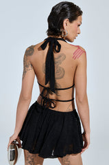 BACK IT UP SLINKY MINI DRESS