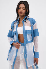 CELINE BUTTON DOWN TOP