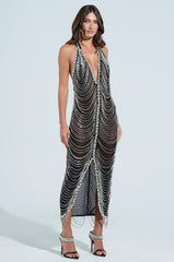 TALK IT OVER MAXI DRESS