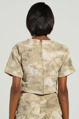 READY FOR WHATEVER CAMO SHORT SLEEVE SHIRT