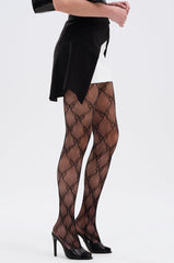 DIANA OVERLAY MINI SKIRT