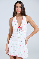 THE CHERRY ON TOP MINI DRESS