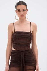 SHAKE IT FOR ME GIRL MESH CORSET