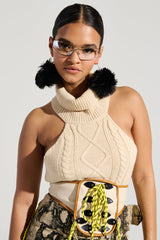 OUT OF HIS LEAGUE SLEEVELESS FASHION TOP