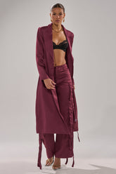 TAKE ME EVERYWHERE SATIN CARGO PANT