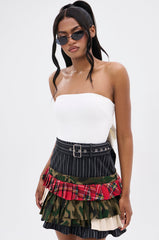 I HEART ME TEXTURED MINI DRESS