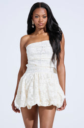 USED TO LOVE YOU FLORAL PRINT MINI DRESS