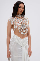 ICE QUEEN RHINESTONE TOP