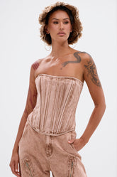 NEW ITEM DENIM CORSET