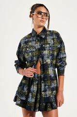 WONDERWALL BUTTON DOWN TOP