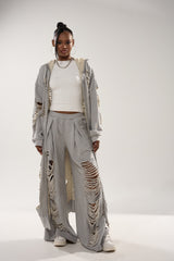 STRESS HIM OUT LONGLINE SWEATSHIRT