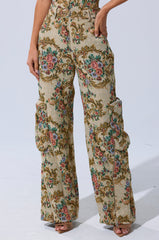 SHINE AWAY BROCADE TROUSER