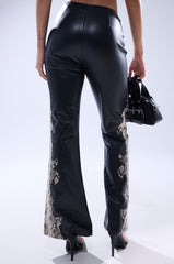 VENOMOUS FAUX LEATHER PANTS