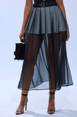 PARTY GIRL MIDI SKIRT