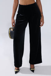 SHOW ME IT VELVET TROUSER