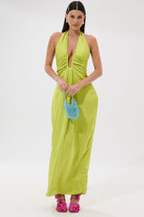 IN YOUR DREAMS SATIN MIDI DRESS