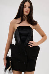 THE MAIN EVENT SUITING MINI DRESS