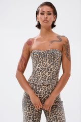 IN THE WILD CHEETAH CORSET