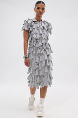 TIED DOWN KNOT MIDI DRESS