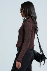 IT'S IN MY NATURE ZIP UP SWEATER