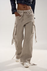 CARGO FOR DAYS WIDE LEG DENIM