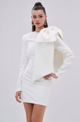 PUT A BOW ON IT MINI DRESS