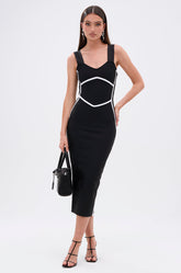 ALL ABOUT THAT BODY BANDAGE MIDI DRESS