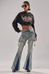 MOOD FOR THE NIGHT FLARE DENIM