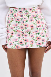 FLOWER GIRL MINI SKIRT