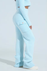 LUCY SWEATER KNIT CARGO PANT