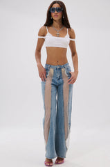 BLING BLING RELAXED DENIM