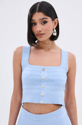 ICY BLUE SPARKLE TANK