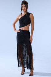 FALLON FRINGE MINI / MAXI DRESS