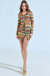 MIXED EMOTIONS MINI SKIRT