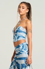 THINK AGAIN CORSET TOP