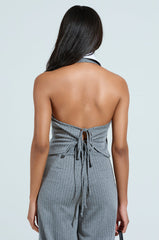 LANA PINSTRIPE VEST