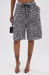 SHAGGY BERMUDA SHORT