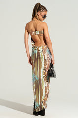 IN MY OWN ERA PRINTED MIDI DRESS