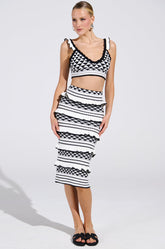 BABY IT'S ME MIDI SKIRT