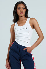 LOVE YOU FOR LIFE TANK WITH ZIPPER