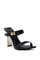 AZALEA WANG FANAKA BLACK CHUNKY SANDAL