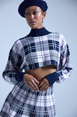 HOME FOR THE HOLIDAYS CROPPED SWEATER