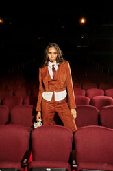 BUSINESS FIRST STRIPE BLAZER