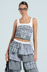 NO PHOTOS PLEASE PATCHED TANK