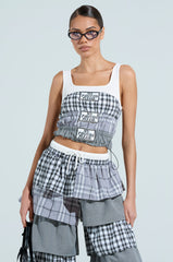 NO PHOTOS PLEASE PATCHED TANK