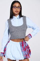 LAURA TWO FOR ONE BUTTON UP SHIRT