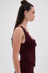 LOVELY DAYS MESH CORSET