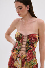 LILY BROCADE CORSET