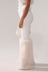 SNOW BUNNY TROUSER WITH FUR CUFF