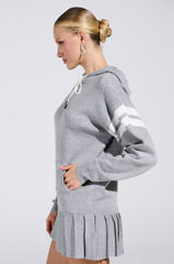 BETTER OFF SWEATER JERSEY DRESS